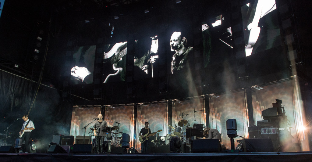 Radiohead était entouré d'une production de premier plan. Photo courtoisie evenko/Claude Dufresne
