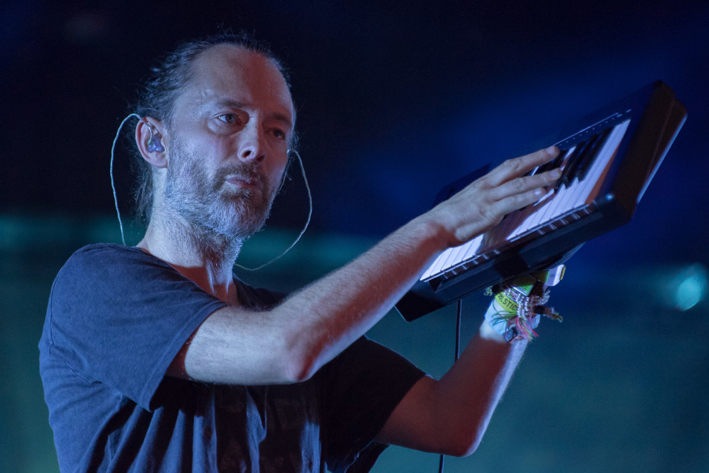 Thom Yorke, intense, comme d'habitude. Photo courtoisie evenko/Claude Dufresne
