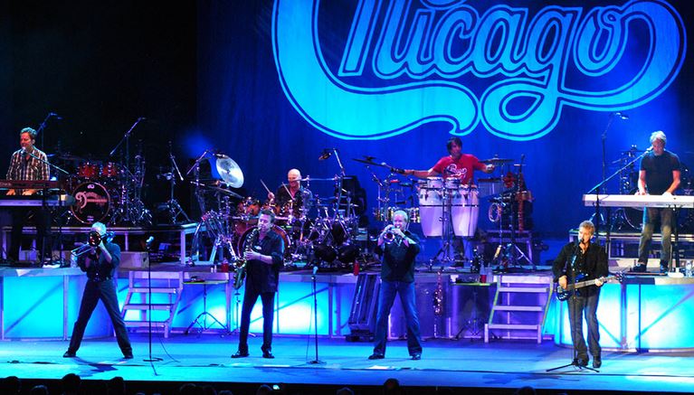 Le groupe Chicago/Chicagotheband.com